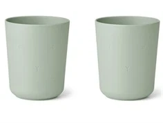Liewood rabbit dusty mint kop Stine (2-pack)